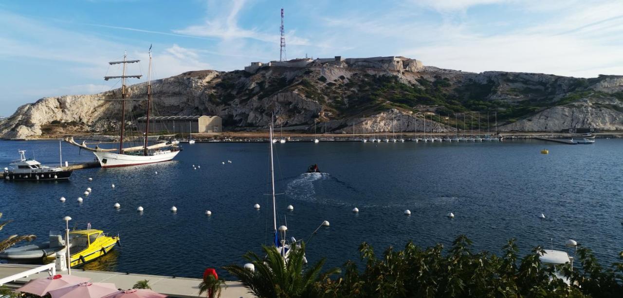 Les Pieds Dans L'Eau Sur L'Ile Du Frioul Leilighet Marseille Eksteriør bilde