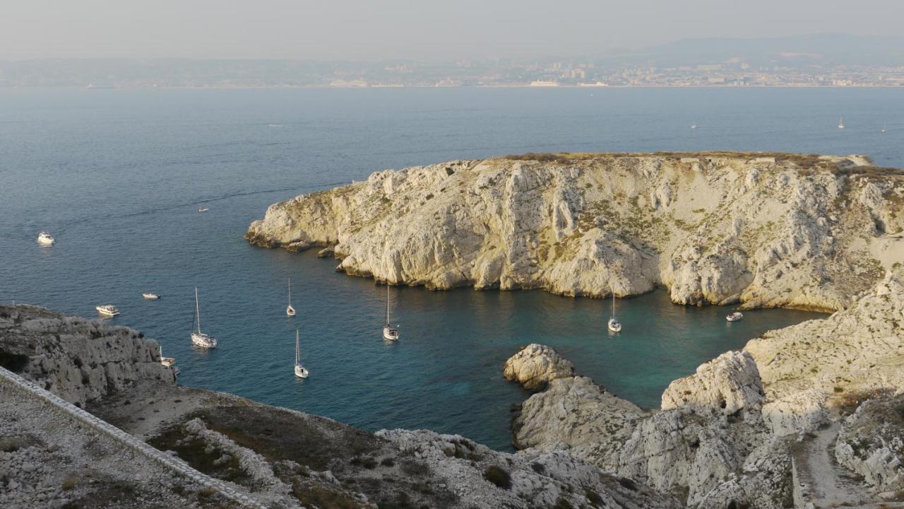 Les Pieds Dans L'Eau Sur L'Ile Du Frioul Leilighet Marseille Eksteriør bilde