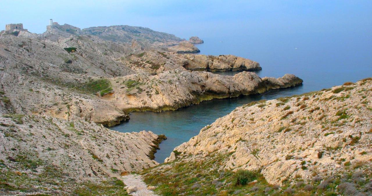 Les Pieds Dans L'Eau Sur L'Ile Du Frioul Leilighet Marseille Eksteriør bilde